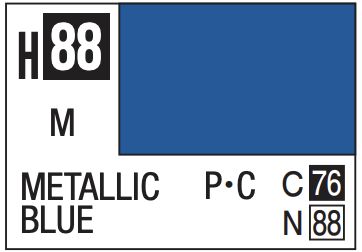 Aqueous Color 10ml - H88 Metallic Blue