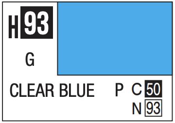 Aqueous Color 10ml - H93 Gloss Clear Blue