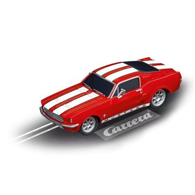 1/43 Ford Mustang &#39;67 - Racing Red Slot Car