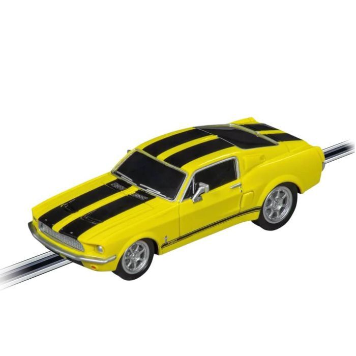 1/43 Ford Mustang &#39;67 - Racing Yellow Slot Car