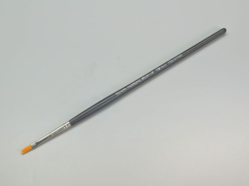 High Finish Flat Brush No.0