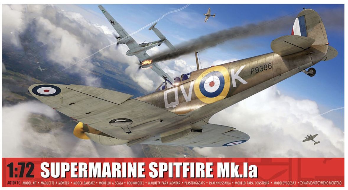 1/72 Supermarine Spitfire Mk.Ia