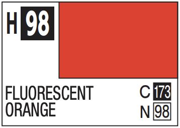 Aqueous Color 10ml - H98 Fluorescent Orange