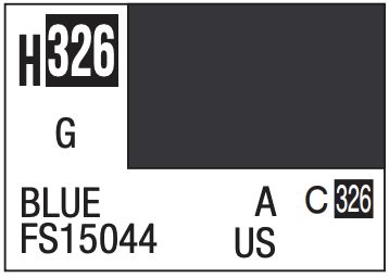 Aqueous Color 10ml - H326 Gloss Blue FS15044