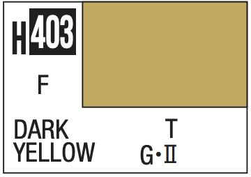 Aqueous Color 10ml - H403 Flat Dark Yellow
