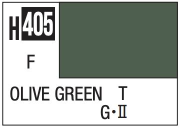 Aqueous Color 10ml - H405 Flat Olive Green