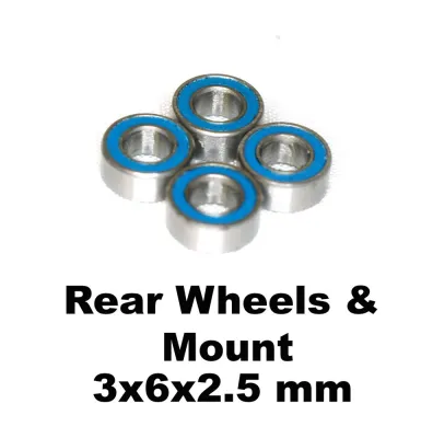 Mini-Z 3x6x2.5mm Bearings
