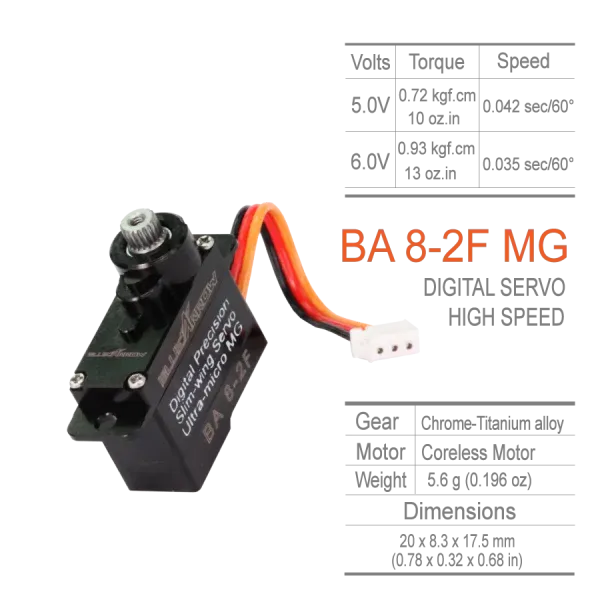 BA 8-2F MG Servo