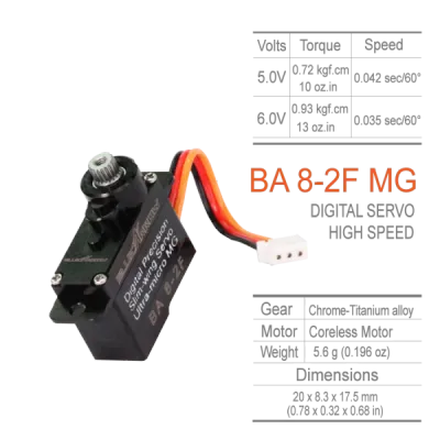 BA 8-2F MG Servo