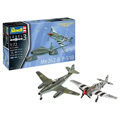 1/72 Me262 &amp; P-51B Combat Set