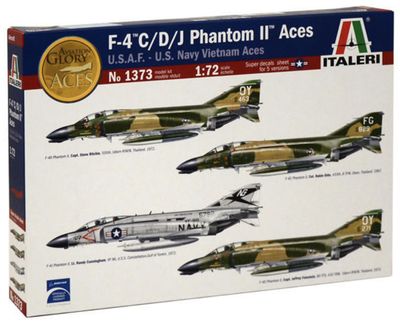1/72 F-4 C/D/J Phantom II Aces (U.S.A.F. - U.S. Navy Vietnam Aces)