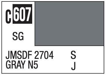 Mr. Color 10ml - C607 Semi-Gloss JMSDF 2704 Gray N5
