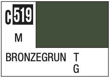 Mr. Color 10ml - C519 Flat Bronzegrun