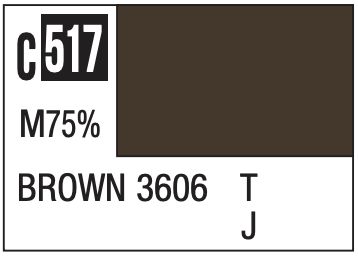 Mr. Color 10ml - C517 75% Flat Brown 3606