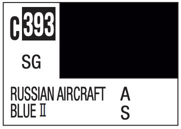 Mr. Color 10ml - C393 Semi-Gloss Russian Aircraft Blue II