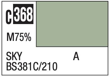 Mr. Color 10ml - C368 75% Flat Sky BS381C/210