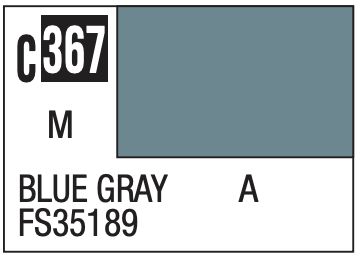 Mr. Color 10ml - C367 Flat Blue Gray FS35189