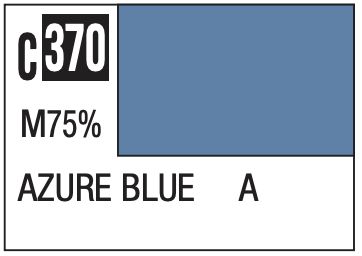 Mr. Color 10ml - C370 75% Flat Azure Blue