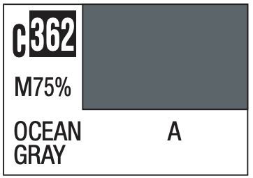 Mr. Color 10ml - C362 75% Flat Ocean Gray
