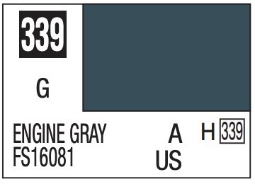 Mr. Color 10ml - 339 Gloss Engine Gray FS16081
