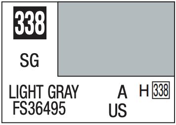 Mr. Color 10ml - 338 Semi-Gloss Light Gray FS36495