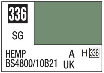 Mr. Color 10ml - 336 Semi-Gloss Hemp BS4800/10B21