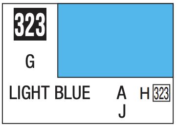 Mr. Color 10ml - 323 Gloss Light Blue