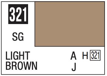 Mr. Color 10ml - 321 Semi-Gloss Light Brown