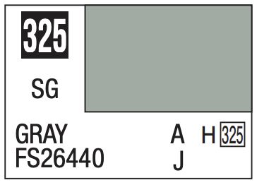 Mr. Color 10ml - 325 Semi-Gloss Gray FS26440