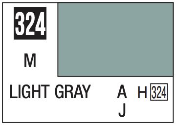 Mr. Color 10ml - 324 Flat Light Gray