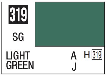 Mr. Color 10ml - 319 Semi-Gloss Light Green