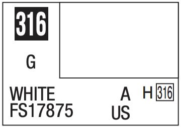 Mr. Color 10ml - 316 Gloss White FS17875