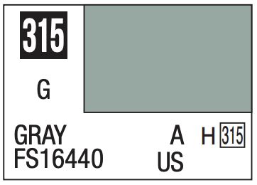 Mr. Color 10ml - 315 Gloss Gray FS16440