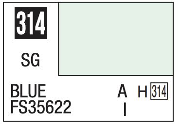 Mr. Color 10ml - 314 Semi-Gloss Blue FS35622
