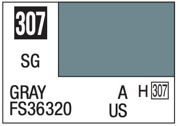 Mr. Color 10ml - 307 Semi-Gloss Gray FS36320