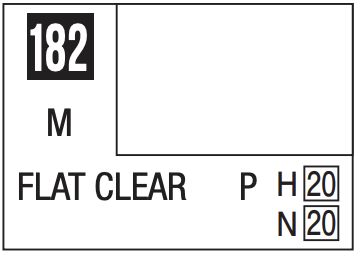Mr. Color 10ml - 182 Flat Clear