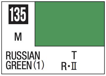 Mr. Color 10ml - 135 Flat Russian Green (1)