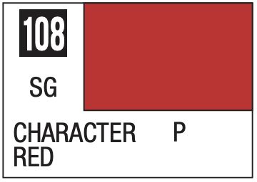 Mr. Color 10ml - 108 Semi-Gloss Character Red