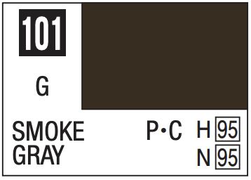 Mr. Color 10ml - 101 Gloss Smoke Gray