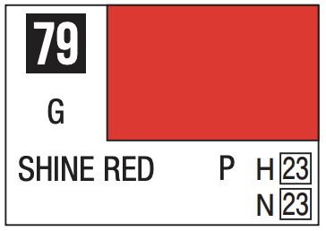 Mr. Color 10ml - 79 Gloss Shine Red