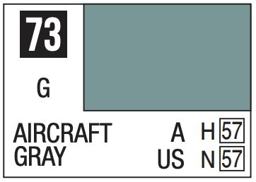 Mr. Color 10ml - 73 Gloss Aircraft Gray
