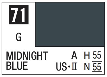 Mr. Color 10ml - 71 Gloss Midnight Blue