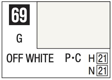 Mr. Color 10ml - 69 Gloss Off White
