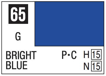 Mr. Color 10ml - 65 Gloss Bright Blue