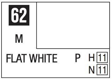 Mr. Color 10ml - 62 Flat White