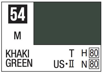 Mr. Color 10ml - 54 Flat Khaki Green