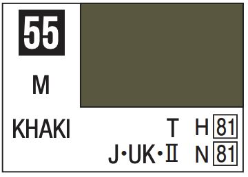 Mr. Color 10ml - 55 Flat Khaki