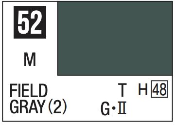 Mr. Color 10ml - 52 Flat Field Gray (2)