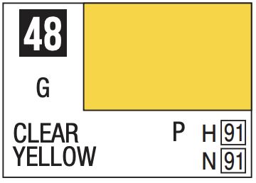 Mr. Color 10ml - 48 Gloss Clear Yellow
