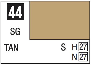 Mr. Color 10ml - 44 Semi-Gloss Tan